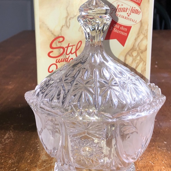 NIB PERFECT CONDITION ANNA HUTTE CANDY DISH - Picture 3 of 11